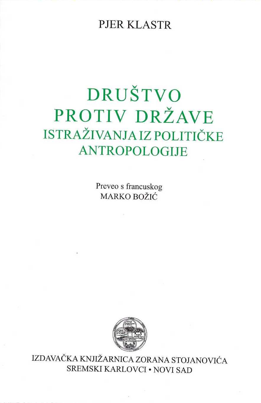 Društvo protiv države