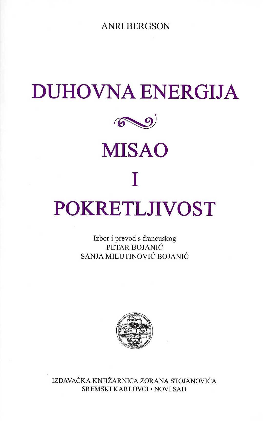 Duhovna energija; Misao i pokretljivost