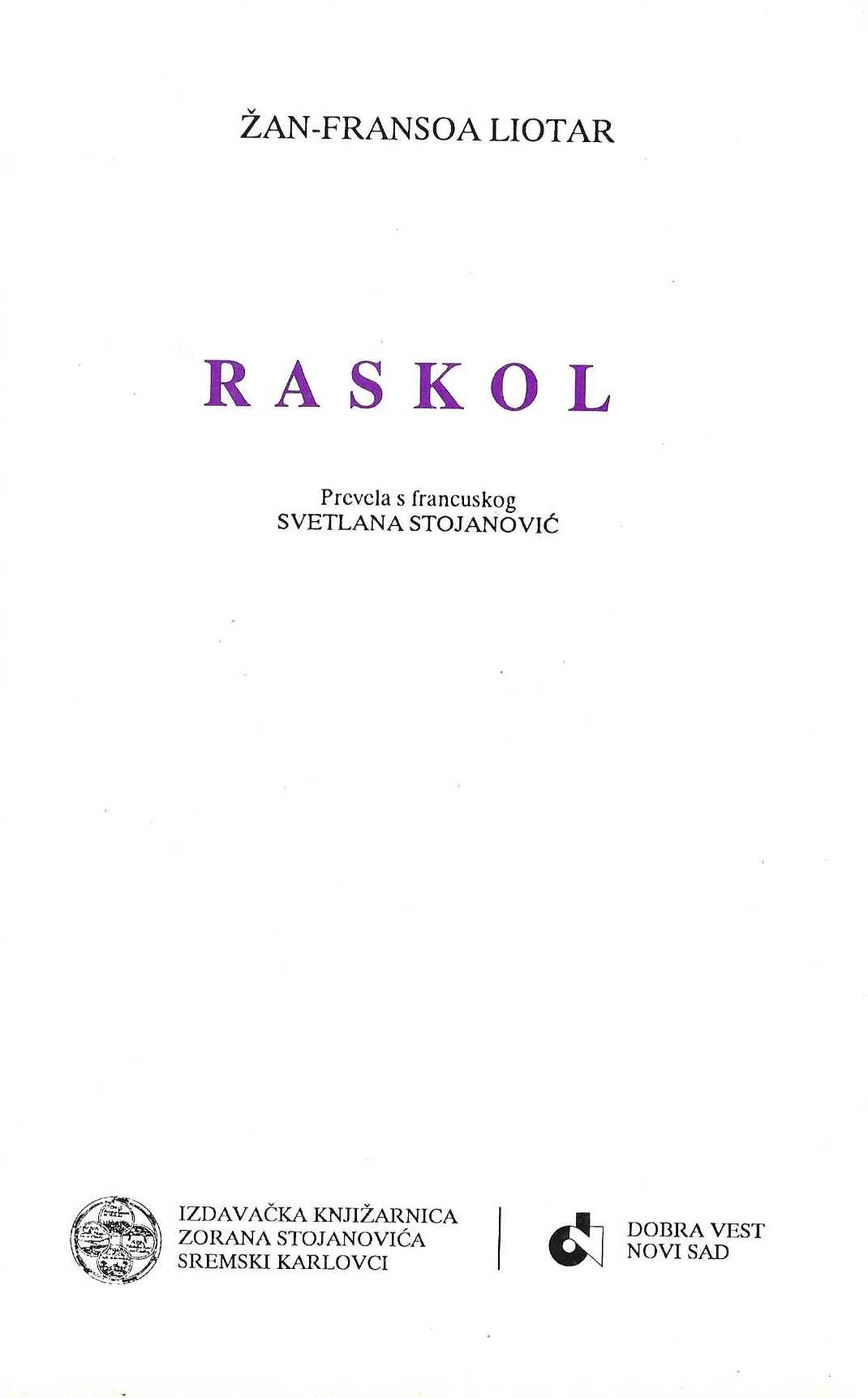 Raskol