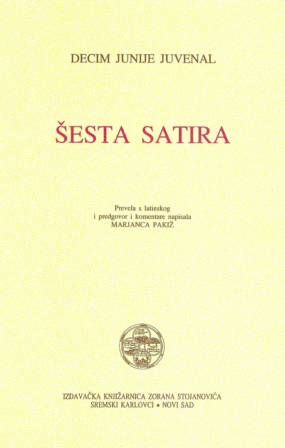 Šesta satira