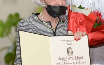 Nagrada ,,Sreten Marić“ dodeljena prof. dr Mirjani Stefanović